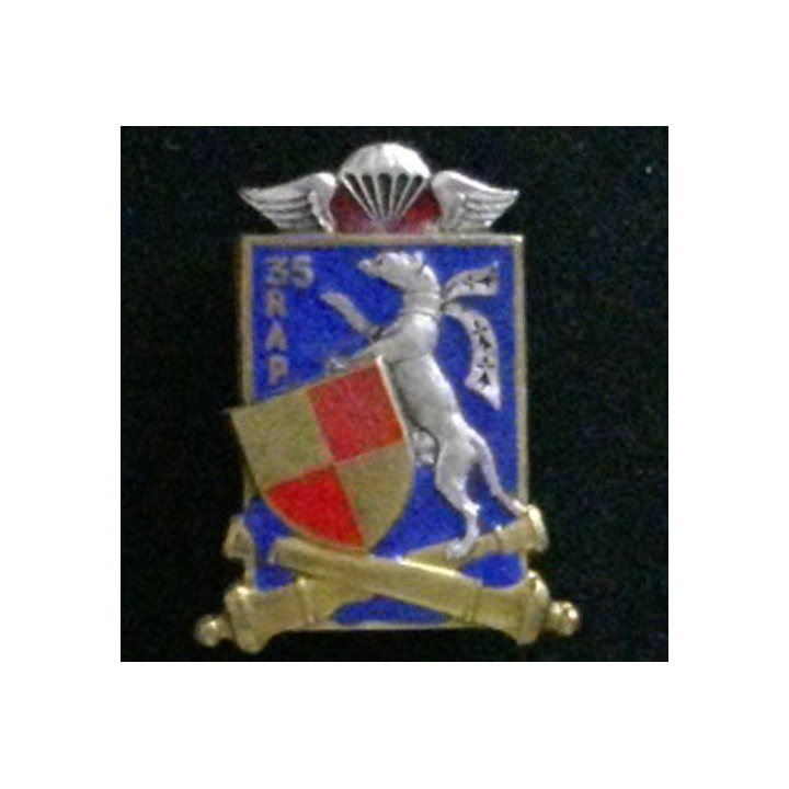 35° RAP : insigne du 35° régiment d'artillerie parachutiste