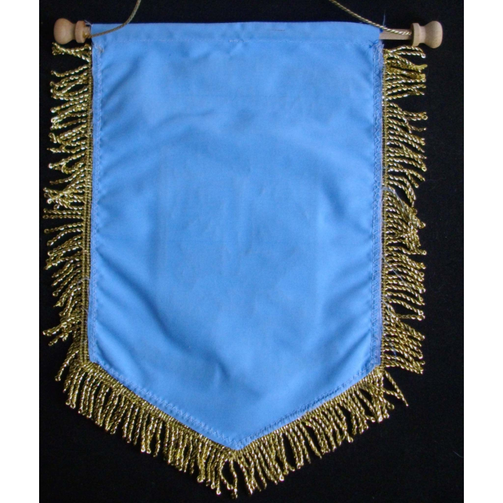 fanion du 48° RT en tissu brodé en fil doré de très belle fabrication