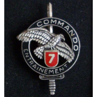Insigne du brevet CEC n° 7 Drago Paris GS. 31