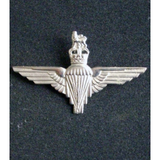 Insigne de brevet parachutiste anglais argenté