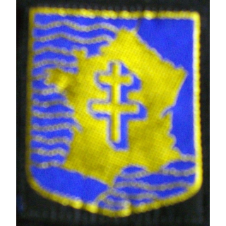 Insigne tissu de la 2° division blindée 2°DB