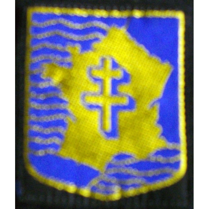 Insigne tissu de la 2° division blindée 2°DB