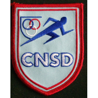 Insigne tissu du centre national des sports de la défense CSND