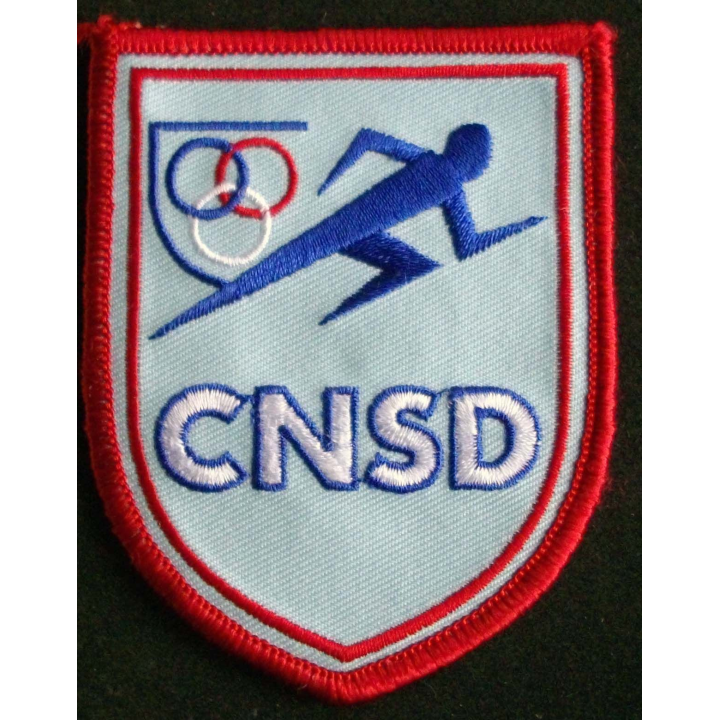 Insigne tissu du centre national des sports de la défense CSND