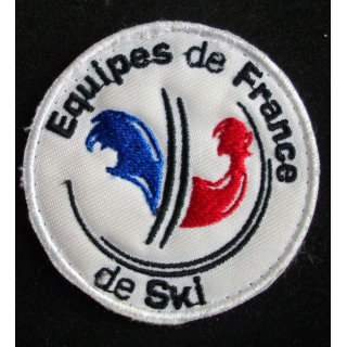 Insigne tissu des équipes de France de Ski