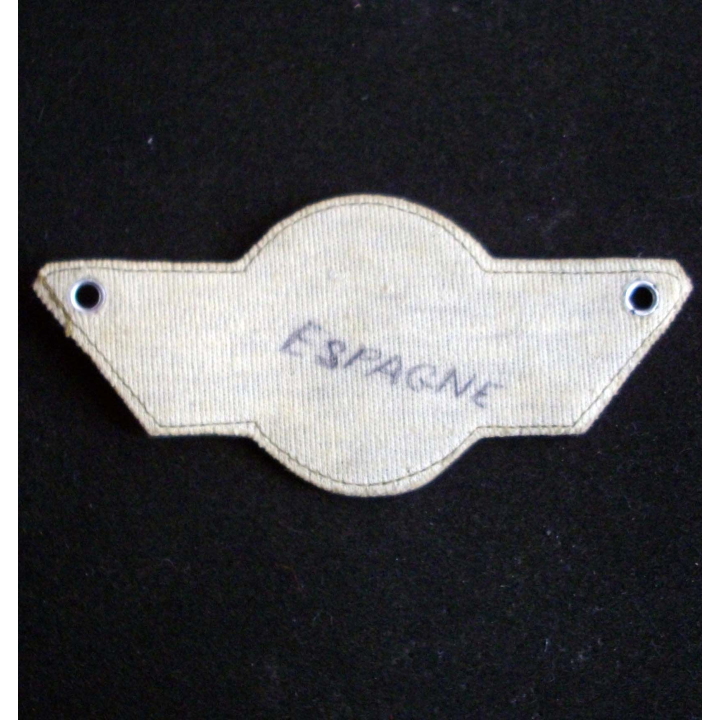 Insigne tissu plastifié de brevet parachutiste espagnol