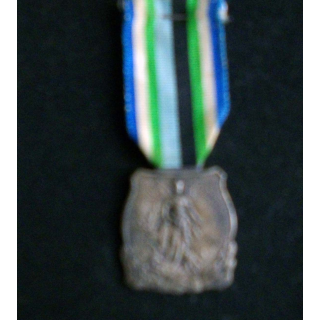 Médaille de la Mutualité française en bronze argenté