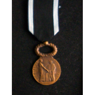 Médaille des secours mutuels en bronze attribuée à Perez F