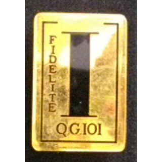 101° compagnie de quartier général Drago Paris G. 961 en émail