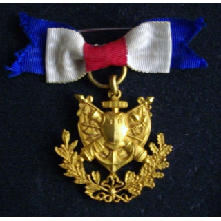Médaille d'association d'anciens combattants en bronze