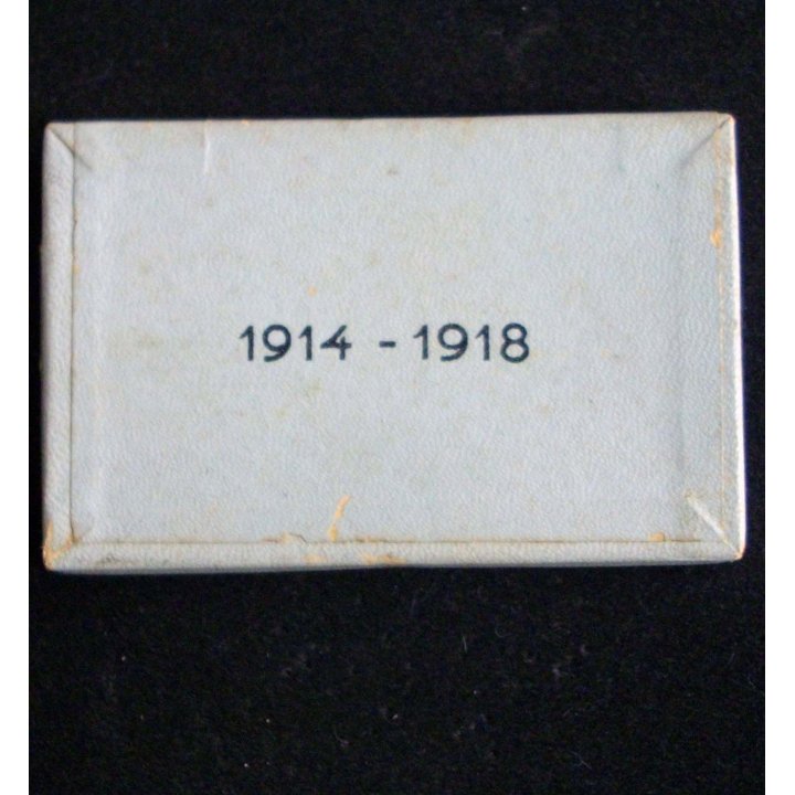 Médaille commémorative de Serbie 1914-1918 dans sa boite