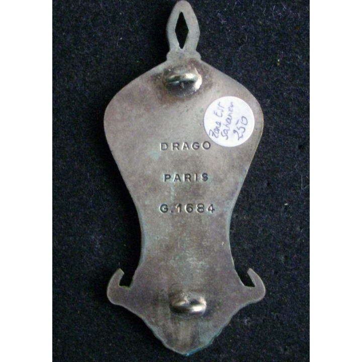 insigne métallique de la Zone Est Saharien Drago Paris G. 1684