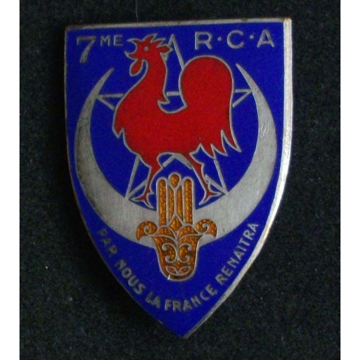 7° régiment de chasseurs d'Afrique Drago Rue Olivier Métra H. 158