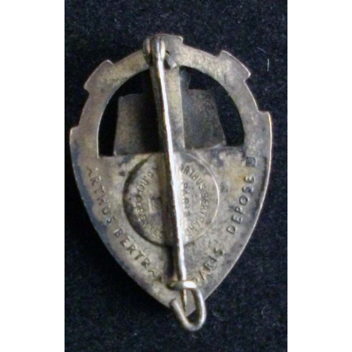 6° régiment de cuirassiers ABPD en émail bleu 29 mm