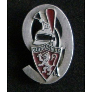 9° régiment de cuirassiers Augis aluminium peint