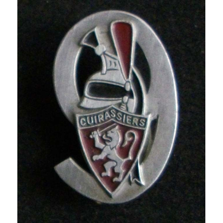 9° régiment de cuirassiers Augis aluminium peint