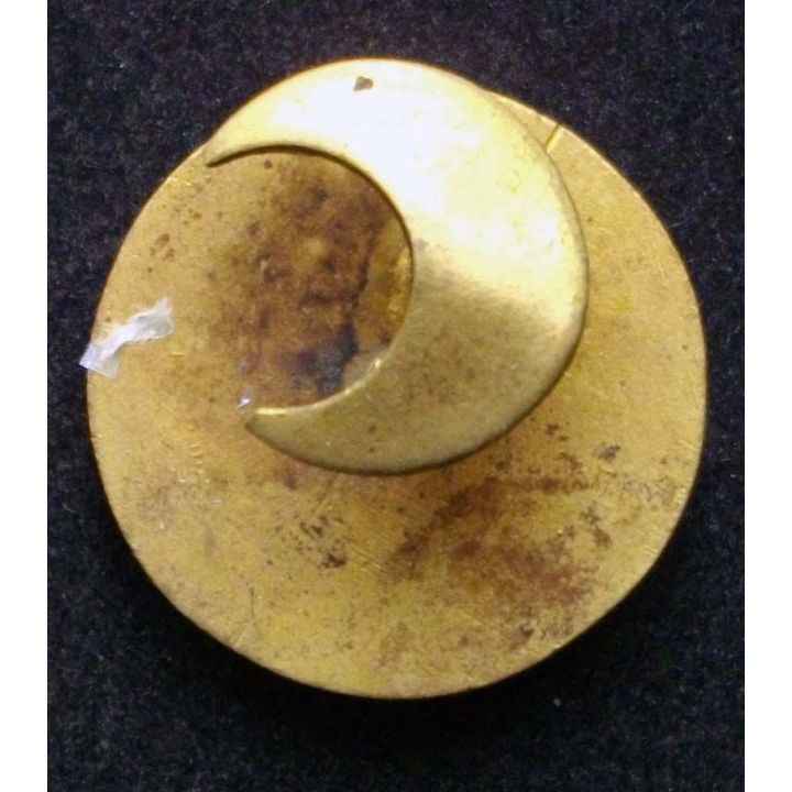 Bouton des anciens du 8° régiment de cuirassiers Morsbronn en émail