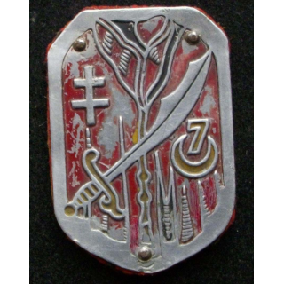 7° régiment de spahis algériens en aluminium peint de fab artisanale