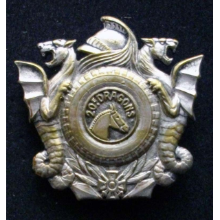 20° régiment de dragons de fabrication Drago Paris Rue Béranger non émaillé