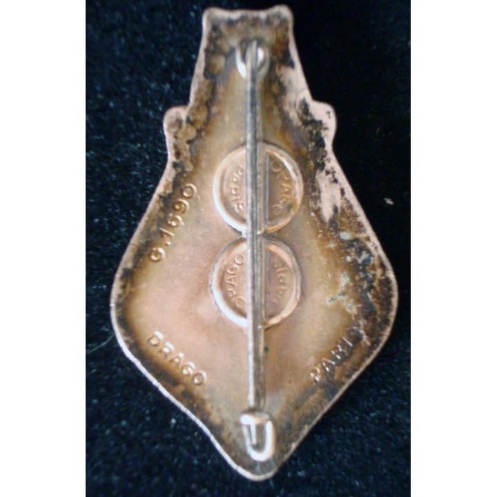 insigne métallique de la 2° CAIMA de fabrication Drago G. 1690