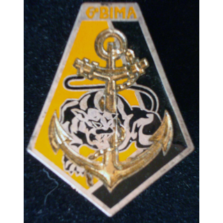 insigne métallique du 6° BIMA Drago G. 2487