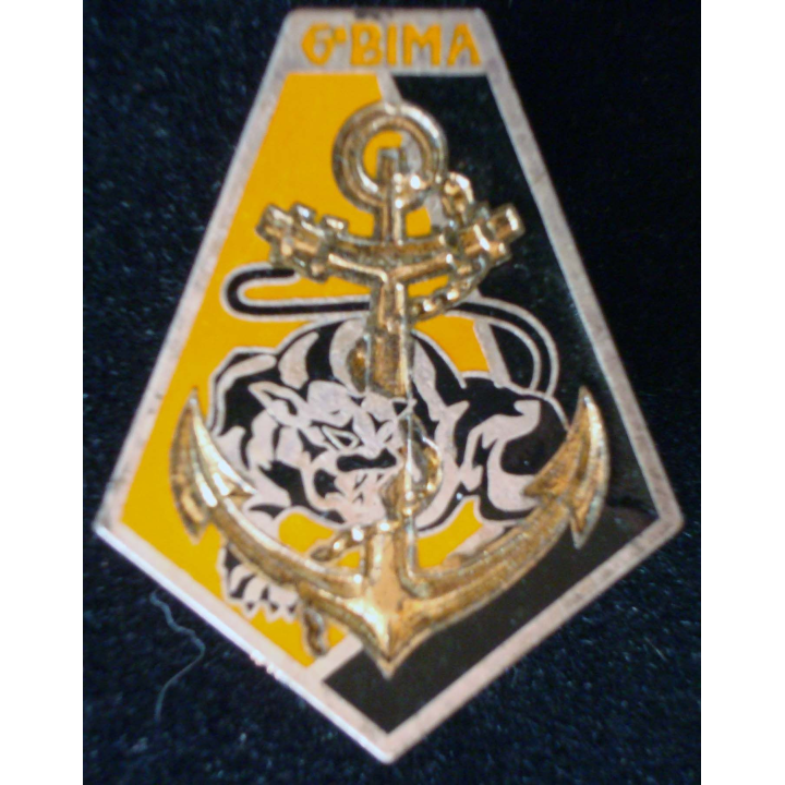 insigne métallique du 6° BIMA Drago G. 2487