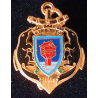 Insigne métallique du 9° BIMA Delsart G. 2515