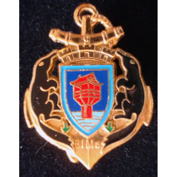 Insigne métallique du 9° BIMA Delsart G. 2515