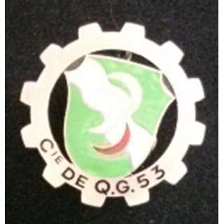 53° CQG : 53° Compagnie de quartier général
