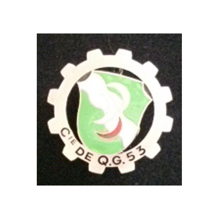 53° CQG : 53° Compagnie de quartier général