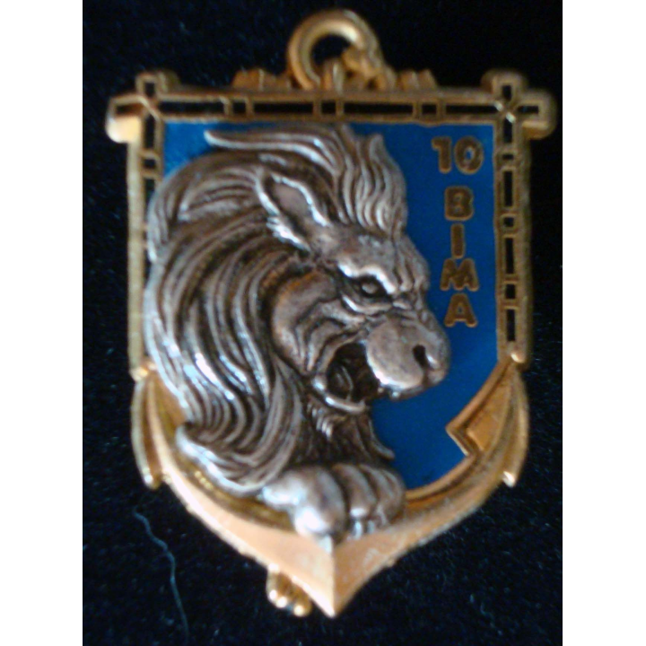 Insigne métallique du 10° BIMA Drago Paris G. 2412