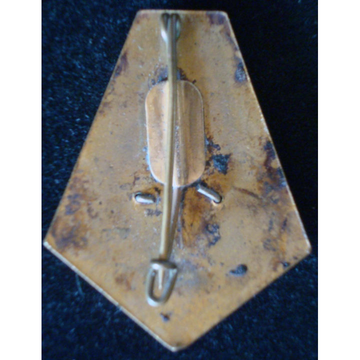 insigne métallique du régiment colonial chasseur de chars en émail
