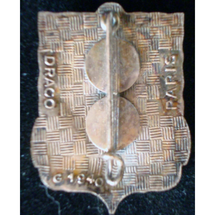 Insigne métallique du groupement motorisé n° 41 Drago Paris G.1940