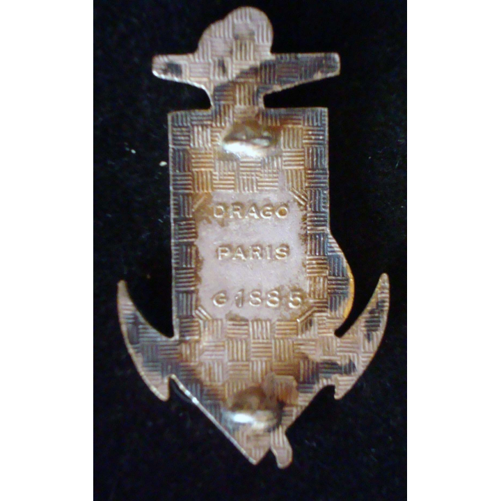 Insigne métallique du 22° groupement motorisé Drago G. 1885 en émail