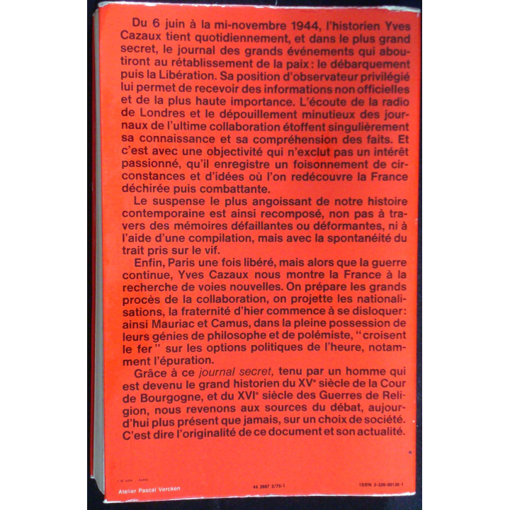 Journal secret de la Libération