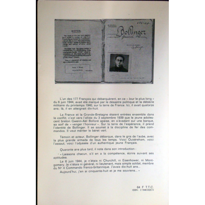 Commando de la France libre - 6 Juin 1944
