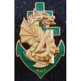 insigne du 4° escadron du régiment de marche du Tchad Fraisse