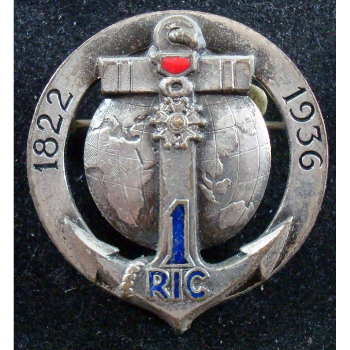 1° régiment d'infanterie coloniale Arthus Bertrand non mentionné