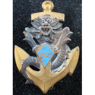 52° demi brigade de mitrailleurs coloniaux Drago Béranger en émail