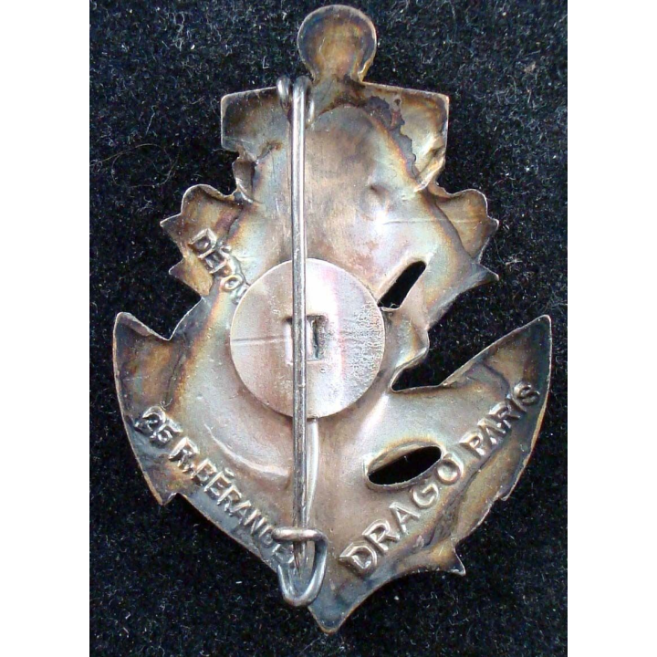 52° demi brigade de mitrailleurs coloniaux Drago Béranger en émail