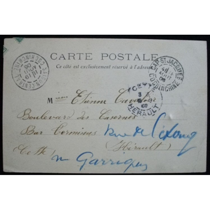COCHINCHINE UN PONT ANNAMITE 1906