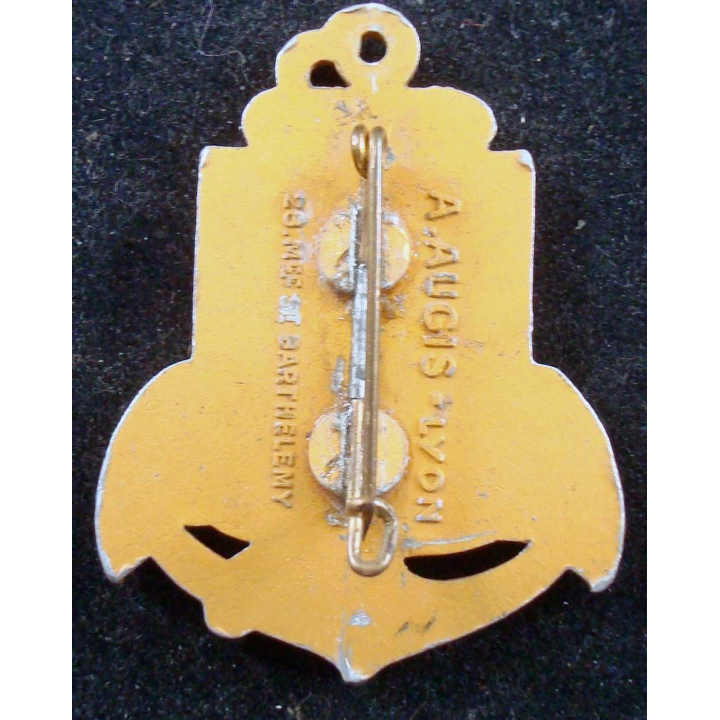 6° régiment d'infanterie coloniale de fabrication Augis peint