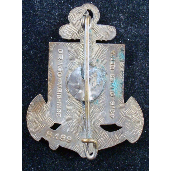 6° régiment d'infanterie coloniale Drago Olivier Métra H.189