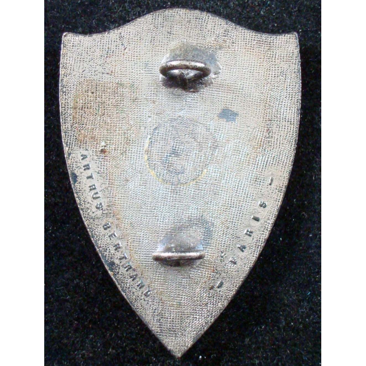 2° régiment de chasseurs Arthus Bertrand en émail vert clair