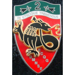 2° régiment de chasseurs IFOR ECQG DMNSE de fabrication Boussemart