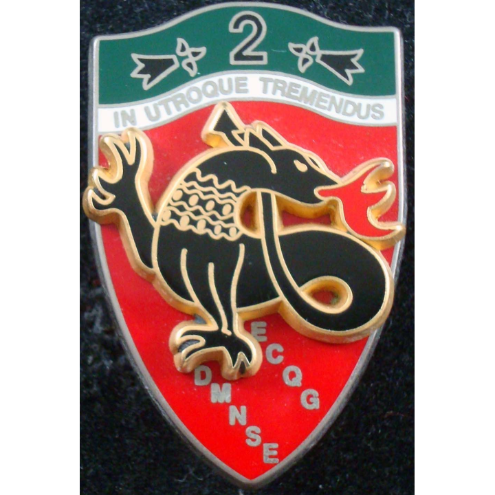 2° régiment de chasseurs IFOR ECQG DMNSE de fabrication Boussemart