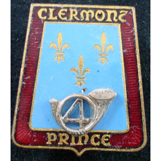 4° régiment de chasseurs de fabrication Drago G. 2114 en émail