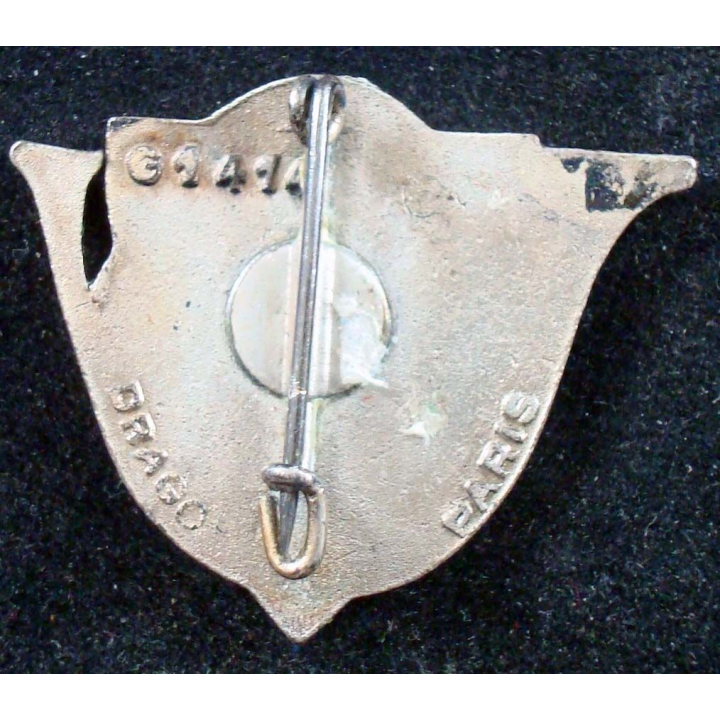 18° régiment de chasseurs de fabrication Drago G. 1414 en émail