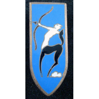Centre de tir d'engins blindés de Mailly Drago G. 1133 en émail