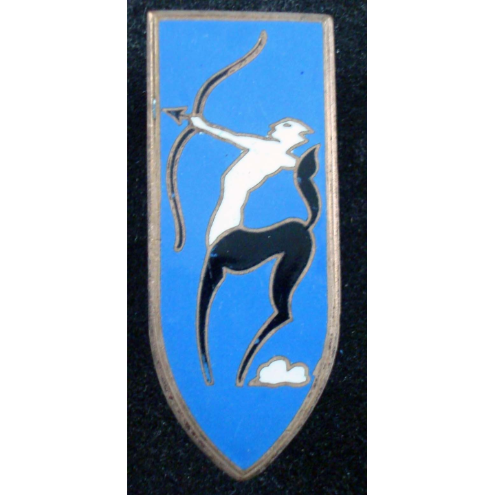 Centre de tir d'engins blindés de Mailly Drago G. 1133 en émail